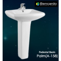 Bencardo Ceramic Pedestal Wash Basin-A-158