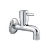 Quarter Turn Faucets- Bib Cock with Wall Flange -  A-803
