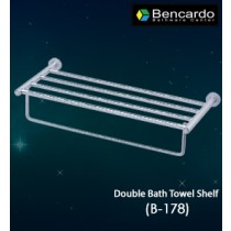 Bathroom Accessory  - Double Bath Towel Self - B-178
