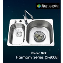 Kitchen Sink - Stainless Steel Kitchen Sink -S-6008