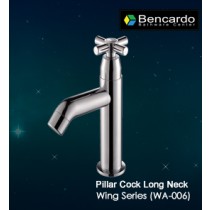 ABS Faucets -Pillar Cock Long Neck-WA-006