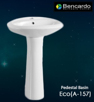 Bencardo Ceramic Pedestal Wash Basin-A-157