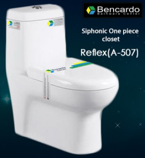 Siphonic One Piece Toilet A-507