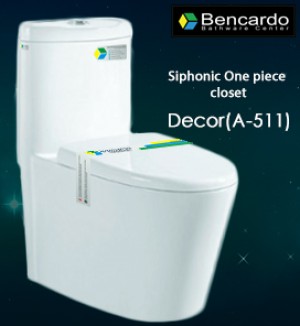 Siphonic One Piece Toilet A-511