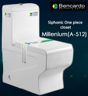 Siphonic One Piece Toilet A-512