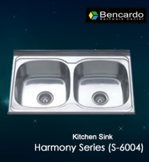 Kitchen Sink - Stainless Steel Kitchen Sink -S-6004