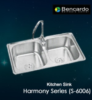 Kitchen Sink - Stainless Steel Kitchen Sink -S-6006