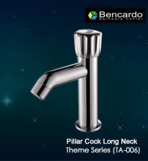 ABS Faucets - Pillar Cock Long Neck-TA-006