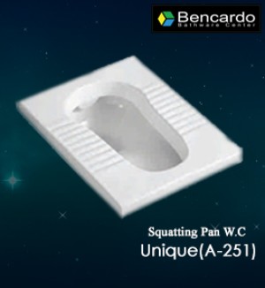 Squatting Pan W.C - Unique A-251
