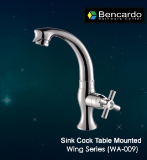 ABS Faucets -Sink Cock Table Mounted-WA-009