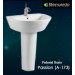 Ceramic Pedestal Wash Basin-A-173