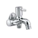 Quarter Turn Faucets- Two Way Bib Cock with wall flange-  A-809